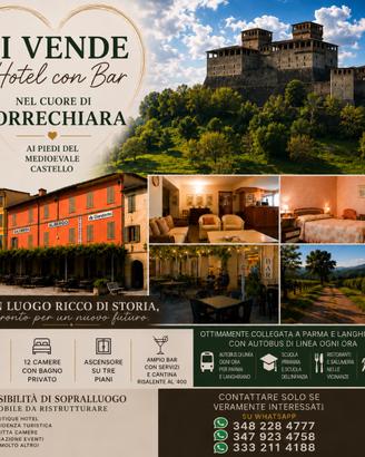 Vendita albergo con bar annesso bar