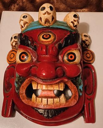 Maschera orientale decorativa
