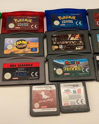 Giochi Nintendo per GBA e Nintendo DS