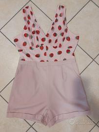 Tutina Retro Stage, vintage anni 50, rosa