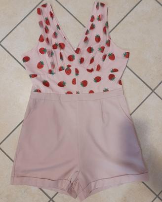 Tutina Retro Stage, vintage anni 50, rosa