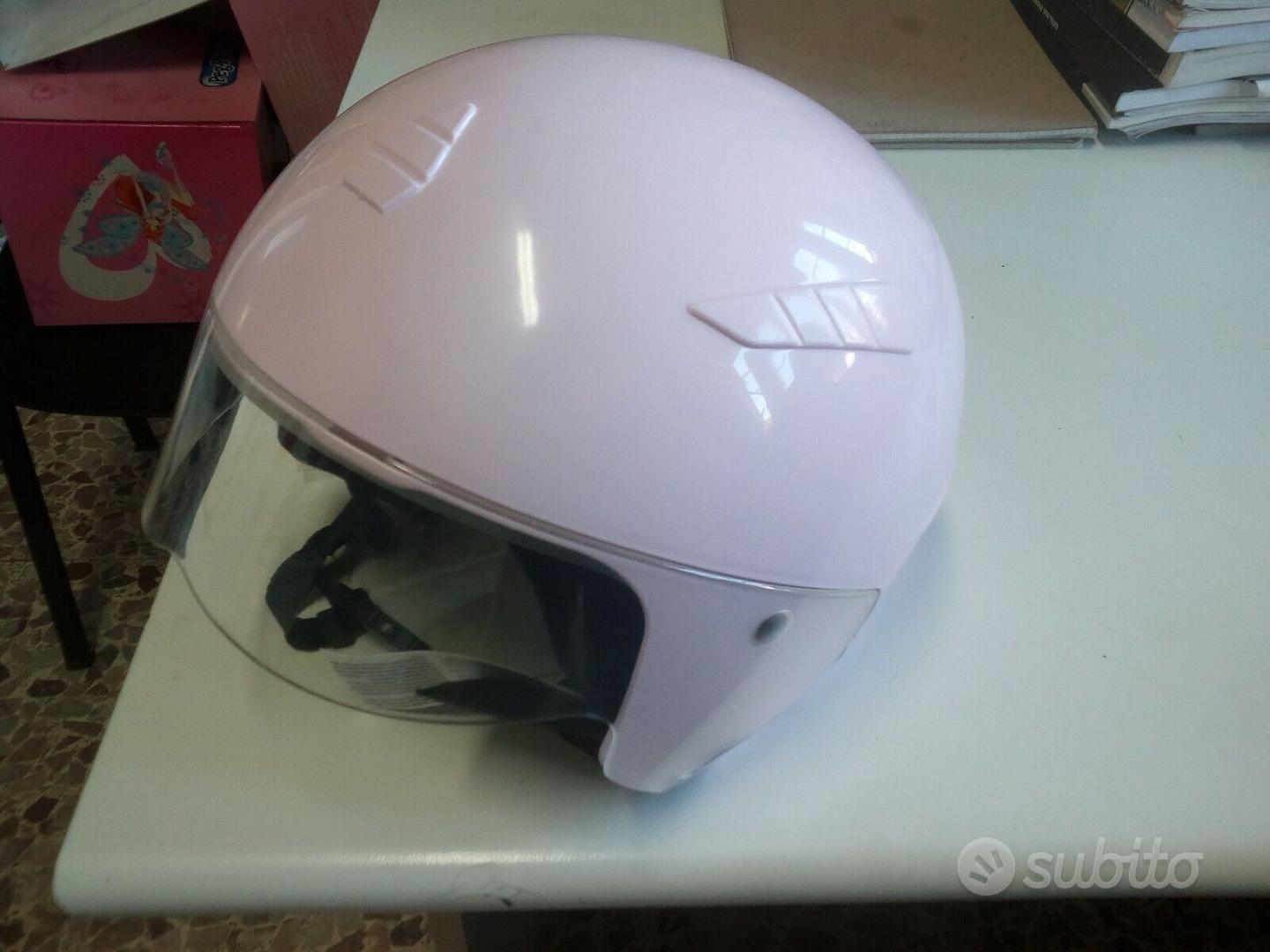 CASCO ORIGINALE PEG PEREGO OMOLOGATO AZZURRO-ROSA - Tutto per i bambini In  vendita a Caserta