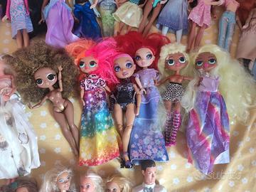  12 Barbie Disney Principesse Originali Mattel