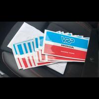 ADESIVI SERBATOIO VRP MUGEN HONDA