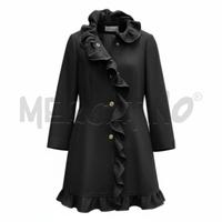 CAPPOTTO DONNA RED VALENTINO TG 42 NERO