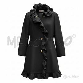 CAPPOTTO DONNA RED VALENTINO TG 42 NERO