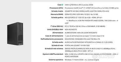 Windows 11 PC PRO GAMING AMD 4,60GHz Nvidia