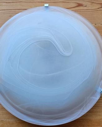 FAN EUROPE Plafoniera vetro bianco E27 30X30X8CM