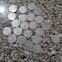 23 monetine da 5 lire del 1951 fino 1963