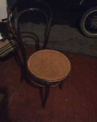 Sedia antica simil thonet