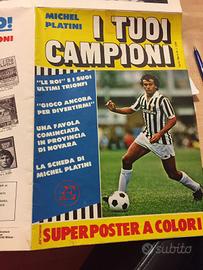 Il Campione poster story '83+ Poster Platini'