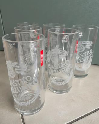 Set 6 boccali da birra Nastro Azzurro