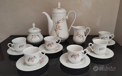 servizio per 6 da the caffè anni 80 mai usato