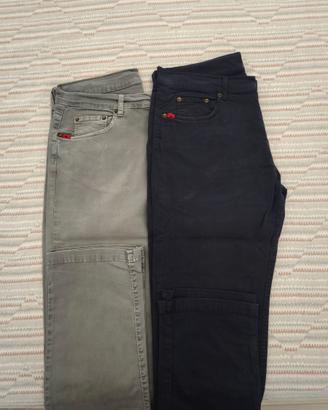 Lotto 2 Pantaloni Uomo Robe di Kappa TG. 46