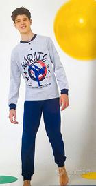 2 pigiami ragazzo tg 11/12 anni