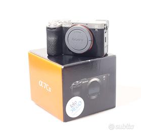 FOTOCAMERA DIGITALE MIRRORLESS FF SONY A7C 2.CORPO
