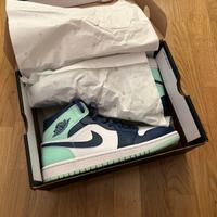 Nike Air Jordan 1 Mid Mystic Navy Mint Foam