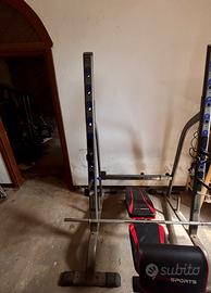 Half rack Domyos RBR 530  + bilancere orizz