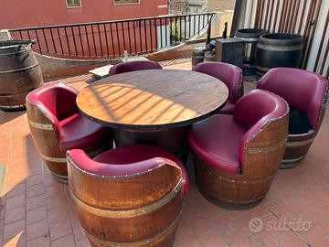 Botti e sedute in botte