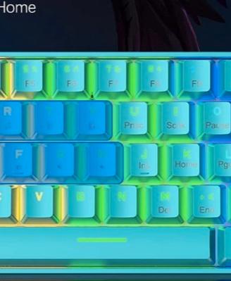 Tastiera Gaming 60% meccanica