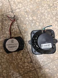 Altoparlante e microfono Amplivox 007 e 011