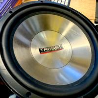 Coppia casse 25cm target audio 400w l’una