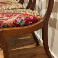 4 sedie in stile Biedermeier