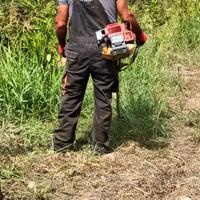 pulizia terreni con decespugliatori