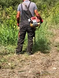 pulizia terreni con decespugliatori