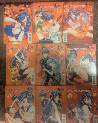 full metal panic manga 1-9