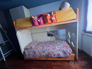 Struttura Letto castello marca Battistella.