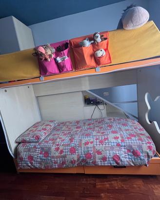 Struttura Letto castello marca Battistella.
