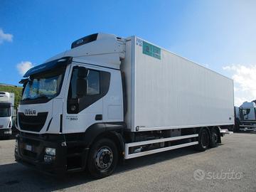 Iveco STRALIS 360 E5 FRIGO+SPONDA 9.60M 23P ATPFNA