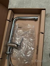 Miscelatore cucina Barazza Acciaio Lucido