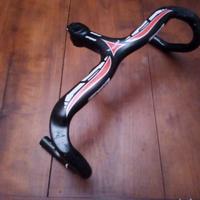 manubrio carbonio bici corsa fsa plasma