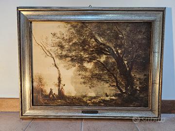 Quadro Ricordo di Mortefontaine COROT J.B.C.