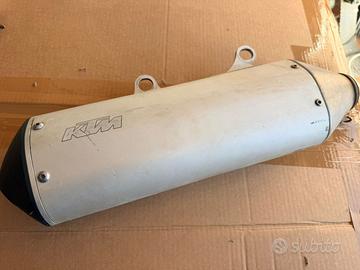 Silenziatore scarico KTM 500 EXC-F Modificato