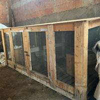 Gabbia in legno per animali