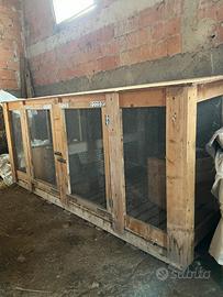 Gabbia in legno per animali