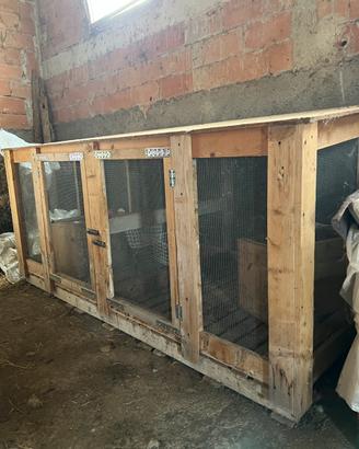 Gabbia in legno per animali