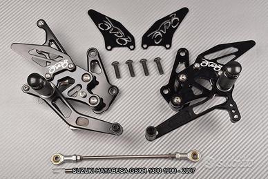 Pedane arretrate SUZUKI HAYABUSA 1300 1999 - 2007
