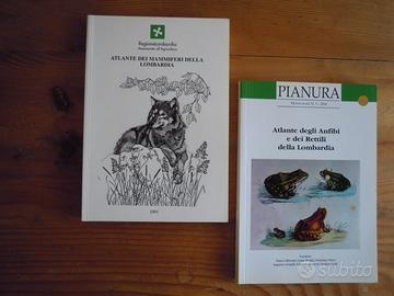 ATLANTE MAMMIFERI ANFIBI RETTILI LOMBARDIA 2 VOL