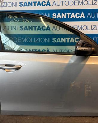 Porta anteriore destra Volkswagen golf 6 leggermen