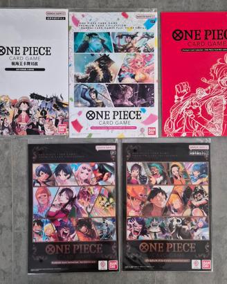 Onepiece 5 raccoglitori saled 
