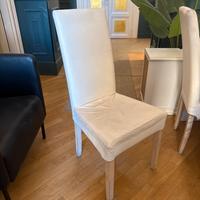 Sedie rivestita in pelle