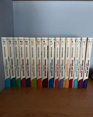 LIGHT NOVEL SWORD ART ONLINE 1-16 (ITALIANO)