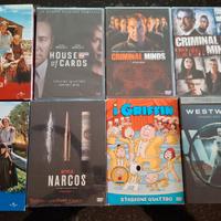 lotto 8 cofanetti dvd serie tv 
