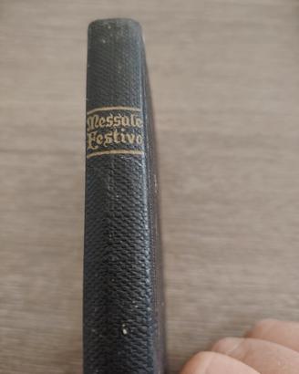 libro messale festivo  vintage