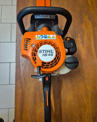 stihl hs 45 con lama da 60 cm