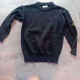 maglione Stone Island nero taglia m nuovo mai indo